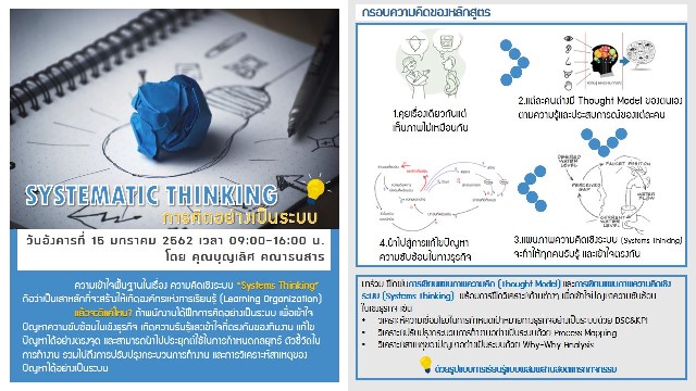 {#SystematicThinking_เธญ.เธเธธเธเน&euro;เธฅเธดเธจ1.jpg}